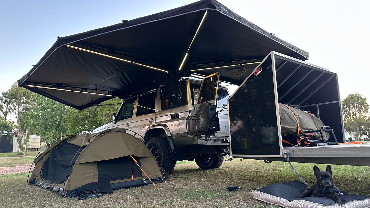 Phantom Pro 270 Plus Awning (D Zipper) Passenger Side
