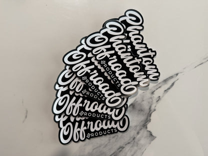 Phantom Offroad Products Sticker