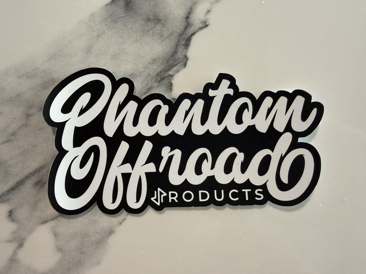 Phantom Offroad Products Sticker